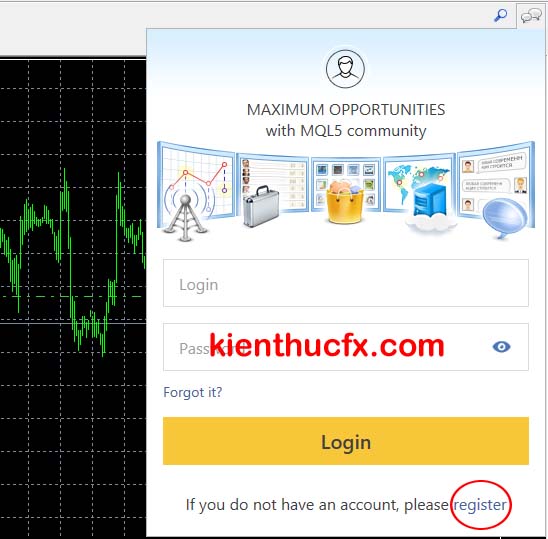 Cách đăng ký tài khoản trên mql5.com