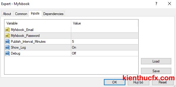 Hướng dân đưa tài khoản MT4 lên Myfxbook