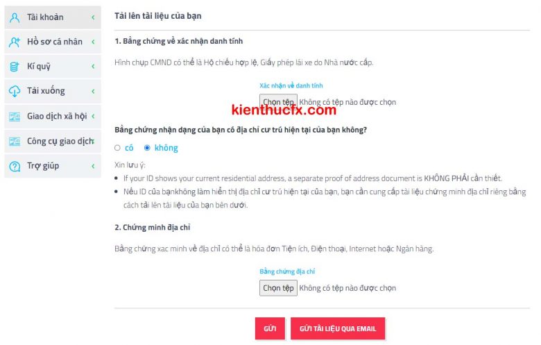 Hướng dẫn mở tài khoản sàn FP Markets