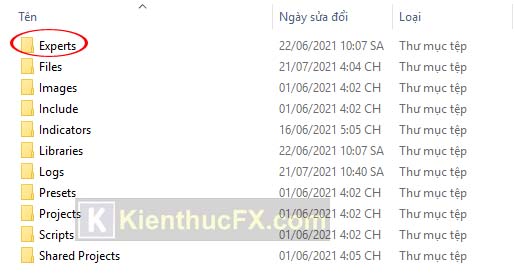 Cách cài đặt EA trên MT4