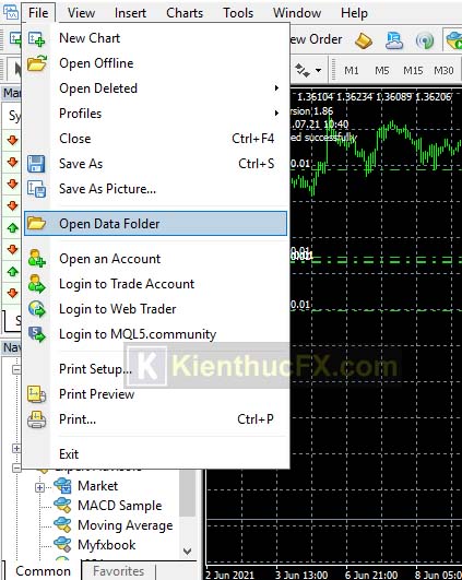 Cách cài đặt EA trên MT4