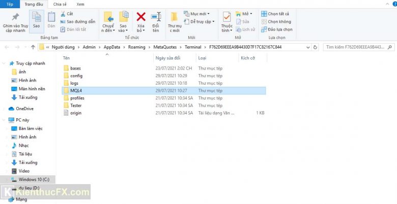 Hướng dẫn cài indicator vào MT4