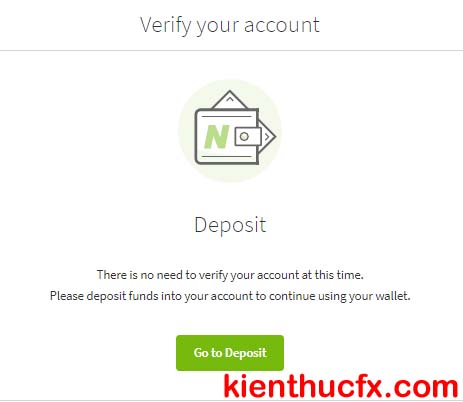 Hướng dẫn mở tài khoản ví điện tử Neteller