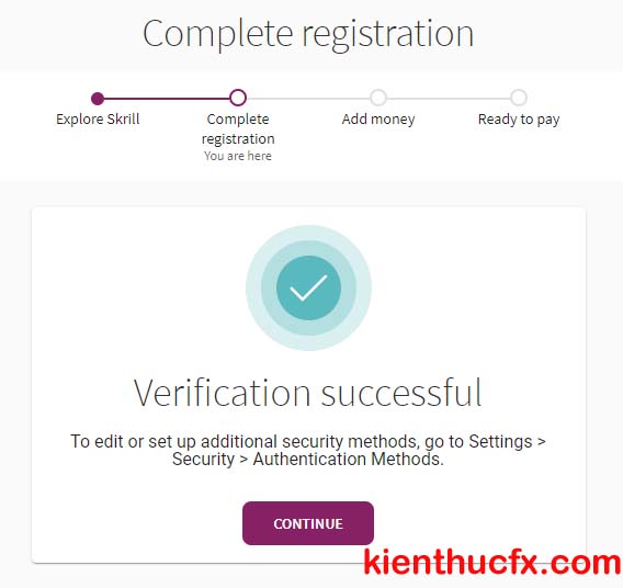 Hướng dẫn mở tài khoản Skrill