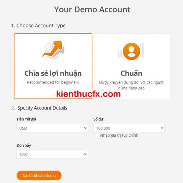 Hướng dẫn mở tài khoản Zulutrade