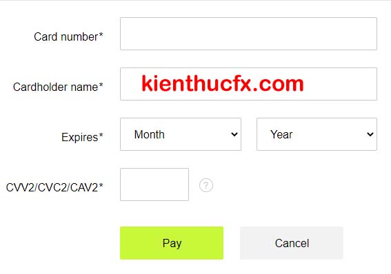 Hướng dẫn nạp tiền sàn HotForex