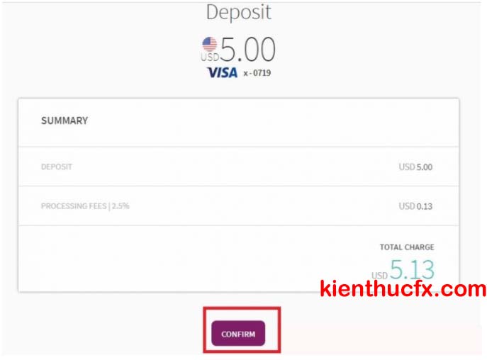 Hướng dẫn nạp tiền vào ví điện tử Skrill