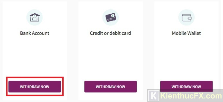 Hướng dẫn rút tiền ví điện tử Skrill