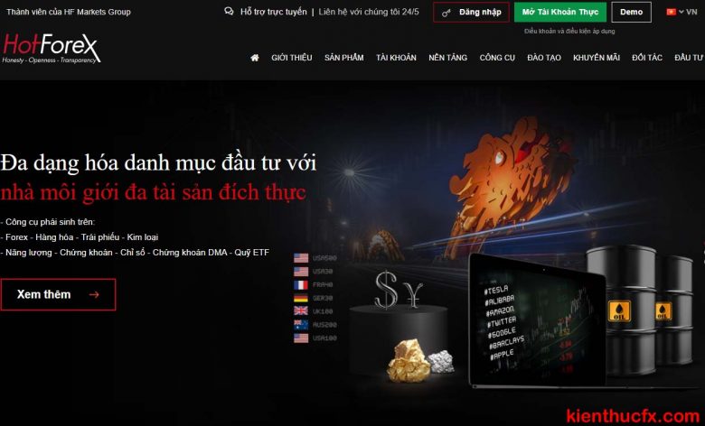 Top các sàn giao dịch ECN uy tín